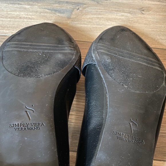 Simply Vera Vera Wang May Women's Pointed-Toe Flats size 8 - Picture 4 of 4